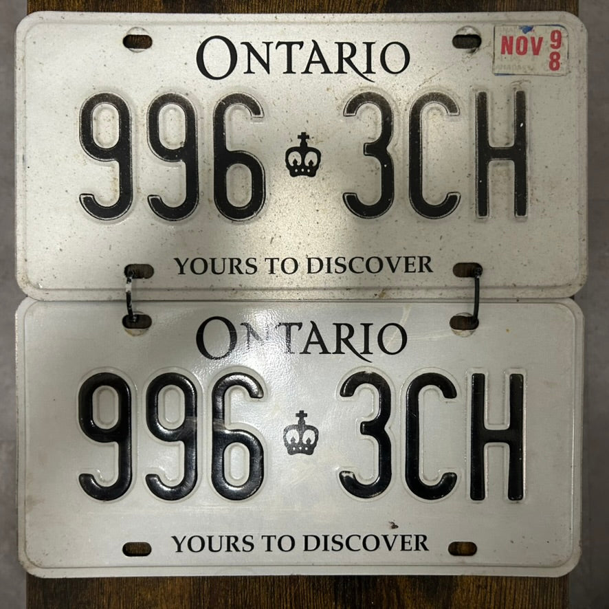 2x Paar 996-3CH