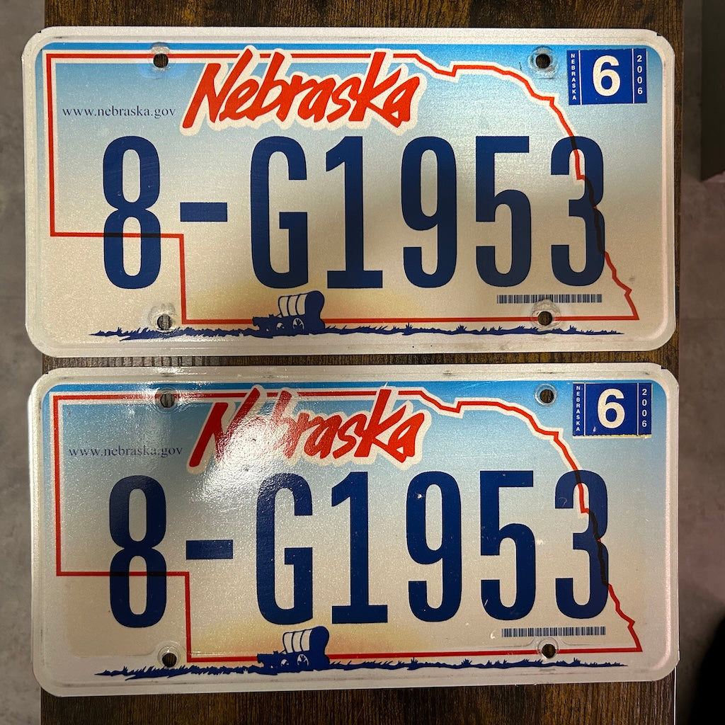 2x Paar 8-G1953