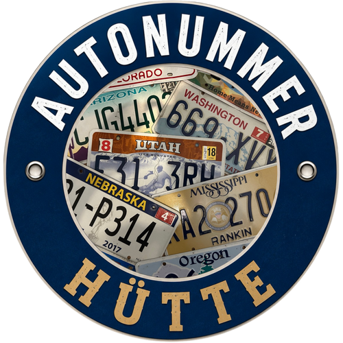 AUTONUMMER HÜTTE